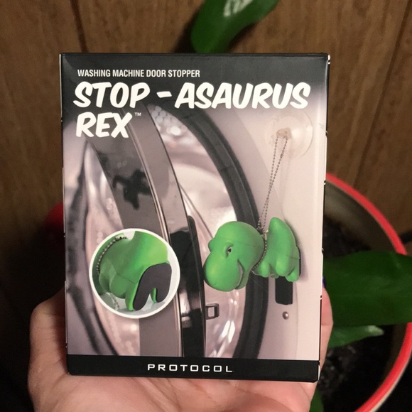 STOP ASAURUS REX WASHING MACHINE DOOR STOPPER 4” - Picture 3 of 7